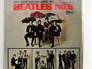 BEATLES NO.5 ODEON OR-7103 JAPAN RED VINYL FLIPBACK COVER VINYL LP