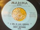 Girls in the Garage 45 The Sweet Nothings A Girl in Love Forgives MARINA HEAR
