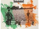 OASIS “IRISH MADNESS” 2LP Slane Castle 1995 splatter vinyl vintage textured cove