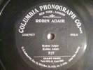 78 : B/S COL 919- JULES LEVY-CORNET SOLO - ROBIN ADAIR  - ANN  PIANO- E