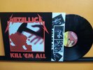 Metallica ‎– Kill 'Em All -LP UK 1986 Music For Nations ‎– MFN 7