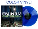 Eminem Curtain Call 2X VINYL LP  Color Vinyl Blue  ALL THE HITS  OUT OF PRINT