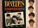 SONGS, PICTURES AND STORIES OF THE FABULOUS BEATLES VJ with Rare STEREO STICKER