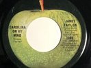 JAMES TAYLOR / Apple 45 / Carolina On My Mind b/w Takin' It In / NM- / VERY RARE