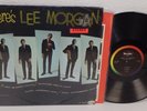 LEE MORGAN Here's Lee 1960 EX in SHRINK  STEREO LP Vee Jay LP 3007 Art Blakey