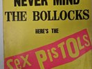 SEX PISTOLS - NEVER MIND THE BOLLOCKS 3rd PRESS VINYL LP 12 TRACKS ALBUM EX/VG+
