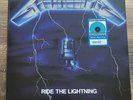 Ride The Lightning - US Exclusive Electric Blue Vinyl LP Walmart - Metallica 3