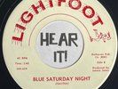 Hot Girl Rockabilly Rocker 45 BELLA LEE Two Timin' Man / Blue Saturday LIGHTFOOT