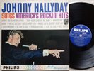 JOHNNY HALLYDAY RARE 33TOUR DP77.387L SING AMERICA ORIG FRANCE LAB BLEU SS MONO