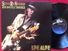 STEVIE RAY VAUGHAN   LIVE ALIVE 2 LP (1986) EX/NM ORIG TEXAS BLUES EPIC E2 40511