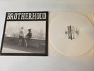 BROTHERHOOD lp WHITE VINYL No Tolerance Confront rare oop /320 nyhc sxe punk DYS