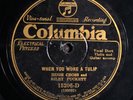 Hugh Cross & Riley Puckett COLUMBIA 1526 E 