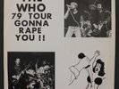 The Who 79 Tour Gonna Rape You   Vinyl Dreams 1980 Townshend 3 LP Not TMOQ