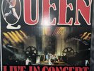 Queen - Live In Concert vinyl Elektra 60343-1. New Zealand Very Rare