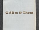 G-Slim & Them - I State You Less - Prestige Records - Private Rap - Rare Rap 12”