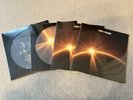 ABBA - VOYAGE BUNDLE GREEN, WHITE & PICTURE DISC 1 & 2 VINYL IN HAND