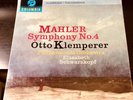 Mahler Symphony No. 4 Otto Klemperer Classical Vinyl Record. Columbia 1962 EX
