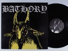 BATHORY Self Titled BLACK MARK BMLP-666-1 LP VG+ sweden 1st pressing w/ insert m
