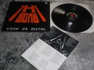 H Bomb - Coup De Metal EP Rave On Records 1983 & Lyric Sheet