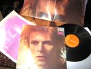 DAVID BOWIE -    Space Oddity,    1972 UK LP + RARE POSTER / inner.... NICE COPY