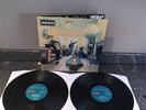 DOUBLE LP OASIS ALBUM DEFINITELY MAYBE 1994 CRELP169 UK 1ST DAMONT PRESS EX/EX
