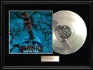 PANTERA FAR BEYOND DRIVEN  WHITE GOLD  PLATINUM TONED RECORD LP NON RIAA