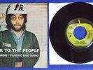 Beatles John Lennon Power to the People picture sleeve 45 RPM vinyl Apple record