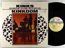 Kinks - Kinks Kinkdom LP - Reprise 3-Tone VG+