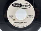 ROCKABILLY DAVID GATES  SWINGIN BABY DOLL / WALKIN AND TALKIN EAST WEST PROMO NM