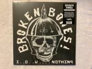 BROKEN BONES - IOU Nothing + Live LP, New Metal Hardcore Punk Discharge