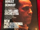 BOULEZ CONDUCTS DEBUSSY NEW PHILHARMONIA&CLEVELAND ORCHESTRA 32988 3 LP BOX MINT