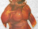 METALLICA THRASH METAL P.D. DEMON SHAPED 