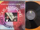 LOUIS ARMSTRONG-WHAT A WONDERFUL WORLD VINYL LP RECORD-ABCS 650-SHRINK-1968-VG+