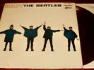 The Beatles HELP   Japanese RED colored vinyl LP Odeon pressing