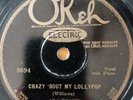 78 Rpm Prewar Blues Ada Brown Crazy 'Bout My Lollypop E-Condition