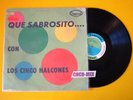 CHCD-MEX LP COLOMBIA ●LOS CINCO HALCONES● CUMBIA CHARANGA GUARACHA PIANO SABOR