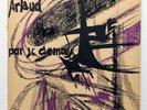 ANTONIN ARTAUD – JEAN-CLAUDE DEMAY private SILKSCREEN COVER LP NM