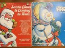 Peter Pan 8108 8109 Christmas Albums Santa and Frosty