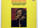 GEORGES ENESCO - JS BACH sonatas & partitas for violin OLYMPIC 3xLPs box NM
