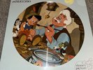 Walt Disney's PINOCCHIO Soundtrack 1980 PICTURE DISC LP  Still SEALED  a3503