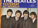 Beatles Yesterday Act Naturally Capitol 5498 W/PS  East Coast Cut Beautiful