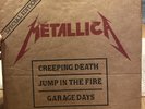 Metallica 3x box Brazil Creeping Death Jump in the Fire , Garage Days