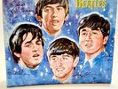 RARE Vintage Beatles Fab 4 NEMS Blue 45s RECORD ALBUM Storage BOOK Gift 1960s