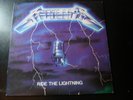 METALLICA RIDE THE LIGHTNING LP RECORD 1984