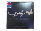 DOLLY PARTON Diamonds & Rhinestones Pink LP Set Embossed Cover Greatest Hits NEW