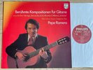 PEPE ROMERO guitar recital TORRIBA ALBENIZ 1stPress Holland PHILIPS STEREO MINT
