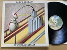 BLACK SABBATH- TECHNICAL ECSTACY 1976 ORIGINAL VINYL CLASSIC HARD ROCK METAL EX