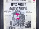 Elvis Presley The First Year Recorded Live 1954-1955 Blue Vinyl Record LP Rare