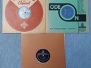 3xRAR ZARAH LEANDER Original schwedischeOdeon  Schellackplatten,Romans,Entresång
