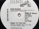 12 INCH MOD SOUL / KENI BURKE / RISIN TO THE TOP / RCA PROMO / LISTEN